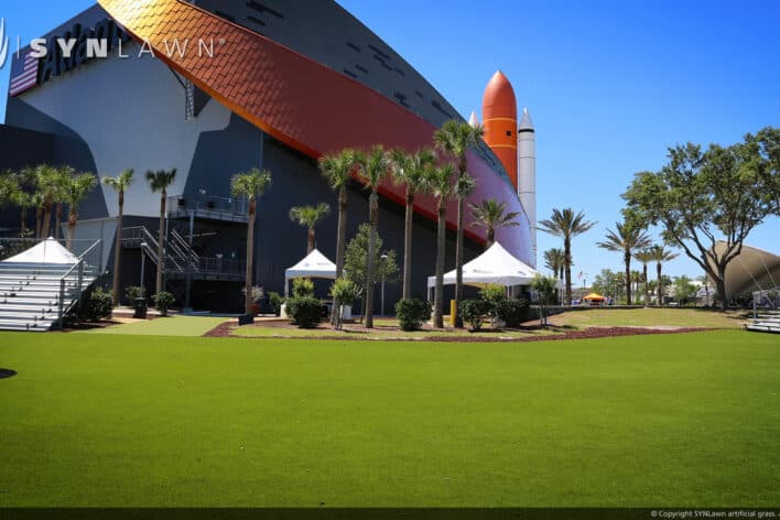 SYNLawn Shreveport LA artificial grass for commercial theme parks